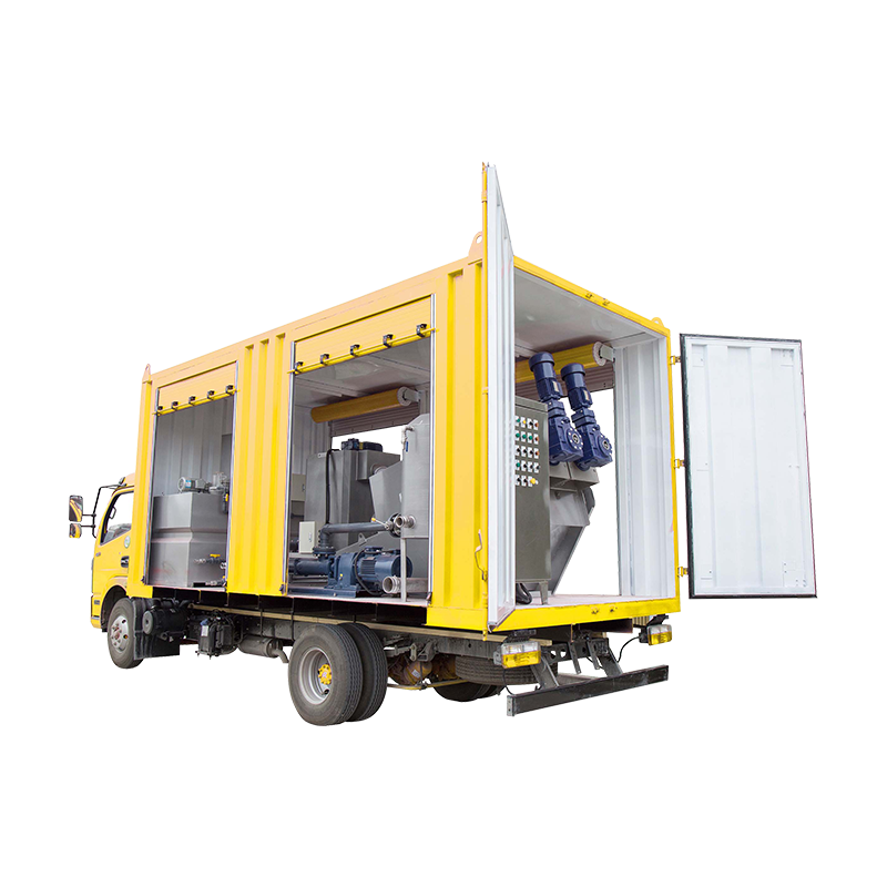 Camion disidratante per la pressione a vite mobile