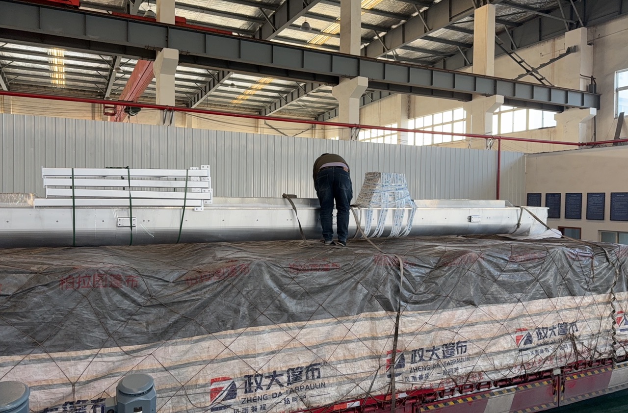 Il nostro sistema di trasporto è stato spedito a Chengdu!